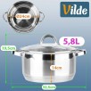 ТЕНДЖЕРА INOXCELLENT 24СМ, VILDE